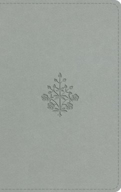 Cover ESV Large Print Value Thinline Bible (Trutone, River Stone, Branch Design)