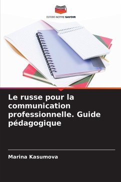 Cover Le russe pour la communication professionnelle. Guide pédagogique