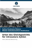 Arten des Gleichgewichts für intrasolare Zyklen Arten des Gleichgewichts für intrasolare Zyklen
