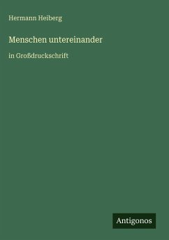 Cover Menschen untereinander