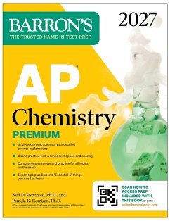 Cover AP Chemistry Premium, 2027: Prep Book with 6 Practice Tests + Comprehensive Review + Online Practice