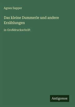 Cover Das kleine Dummerle und andere Erzählungen
