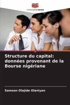 Cover Structure du capital: données provenant de la Bourse nigériane