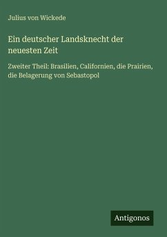 Cover Ein deutscher Landsknecht der neuesten Zeit