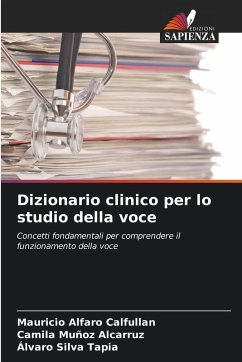 Cover Dizionario clinico per lo studio della voce