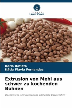 Cover Extrusion von Mehl aus schwer zu kochenden Bohnen