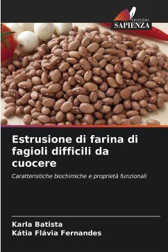 Cover Estrusione di farina di fagioli difficili da cuocere