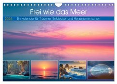 Frei wie das Meer (Wandkalender 2026 DIN A4 quer), CALVENDO Monatskalender Frei wie das Meer (Wandkalender 2026 DIN A4 quer), CALVENDO Monatskalender