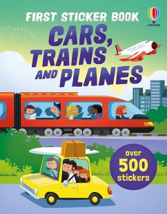 Cover First Sticker Book Cars, Trains and Planes