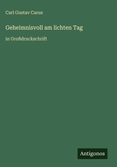 Cover Geheimnisvoll am lichten Tag