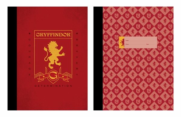 Harry Potter: Gryffindor Composition Notebook Set (Set of 2) Harry Potter: Gryffindor Composition Notebook Set (Set of 2)
