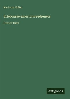 Cover Erlebnisse eines Livreedieners