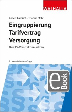 Eingruppierung Tarifvertrag Versorgung (eBook, PDF) Cover Eingruppierung Tarifvertrag Versorgung (eBook, PDF)