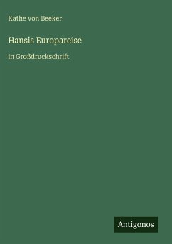 Cover Hansis Europareise