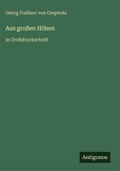 Cover Aus großen Höhen