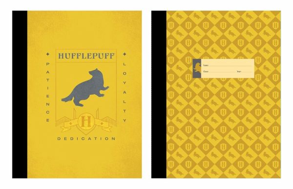 Harry Potter: Hufflepuff Composition Notebook Set (Set of 2)