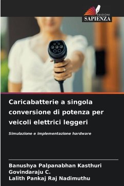 Cover Caricabatterie a singola conversione di potenza per veicoli elettrici leggeri