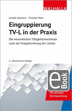 Eingruppierung TV-L in der Praxis (eBook, PDF) Cover Eingruppierung TV-L in der Praxis (eBook, PDF)