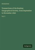 Transactions of the Bombay Geographical Society, from September to November 1840