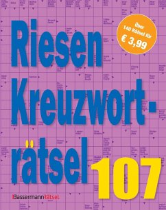 Cover Riesen-Kreuzworträtsel 107 (5 Exemplare à 3,99 EUR)