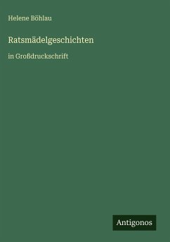 Cover Ratsmädelgeschichten