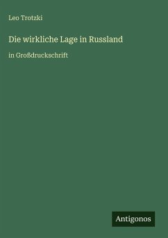 Cover Die wirkliche Lage in Russland
