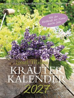 Cover Liesel Malms Kräuterkalender 2027. Mit der Heilkraft der Natur durchs Jahr