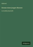 Roman eines jungen Mannes