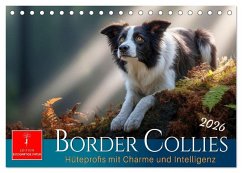 Border Collies Hüteprofis (Tischkalender 2026 DIN A5 quer), CALVENDO Monatskalender Cover Border Collies Hüteprofis (Tischkalender 2026 DIN A5 quer), CALVENDO Monatskalender