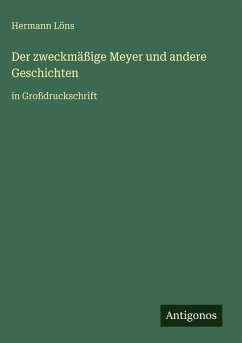 Cover Der zweckmäßige Meyer und andere Geschichten