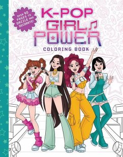 Cover K-Pop Girl Power Coloring Book