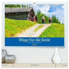 Cover Wege für die Seele (hochwertiger Premium Wandkalender 2026 DIN A2 quer), Kunstdruck in Hochglanz
