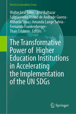 Cover The Transformative Power of Higher Education Institutions in Accelerating the Implementation of the UN SDGs (eBook, PDF)