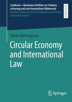 Cover Circular Economy and International Law (eBook, PDF)