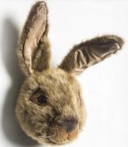 Wild & Soft - Plüsch Tierkopf Hase braun Lewis, Wand-Deko