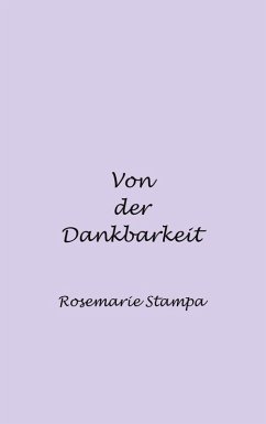 Von der Dankbarkeit (eBook, ePUB)