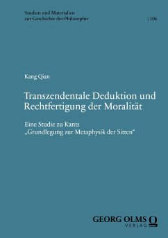Cover Transzendentale Deduktion und Rechtfertigung der Moralität (eBook, PDF)