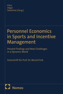 Cover Personnel Economics in Sports and Incentive Management (eBook, PDF)