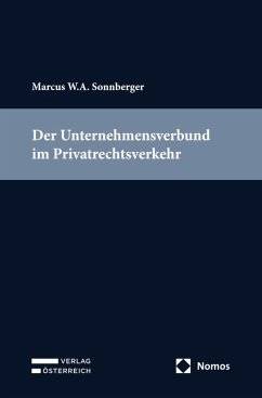 Cover Der Unternehmensverbund im Privatrechtsverkehr (eBook, PDF)
