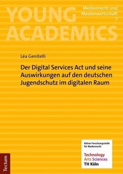Cover Der Digital Services Act und seine Auswirkungen auf den deutschen Jugendschutz im digitalen Raum (eBook, PDF)
