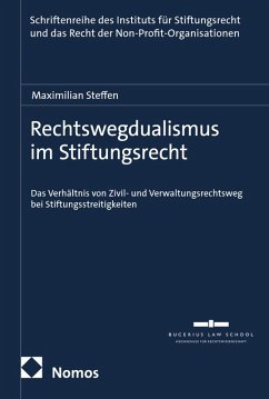 Cover Rechtswegdualismus im Stiftungsrecht (eBook, PDF)