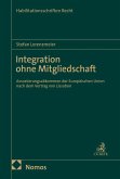 Integration ohne Mitgliedschaft (eBook, PDF)