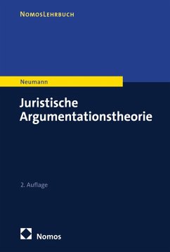 Cover Juristische Argumentationstheorie (eBook, PDF)