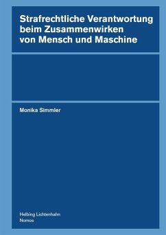 Cover Strafrechtliche Verantwortung beim Zusammenwirken von Mensch und Maschine (eBook, PDF)