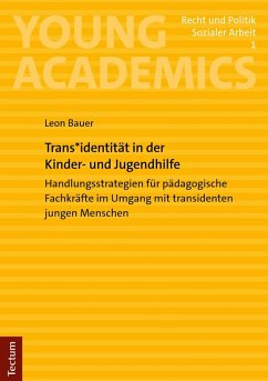 Cover Trans*identität in der Kinder- und Jugendhilfe (eBook, PDF)
