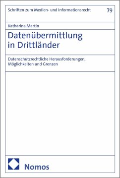 Datenübermittlung in Drittländer (eBook, PDF) - Martin, Katharina