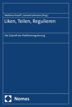 Cover Liken, Teilen, Regulieren (eBook, PDF)