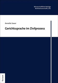 Cover Gerichtssprache im Zivilprozess (eBook, PDF)