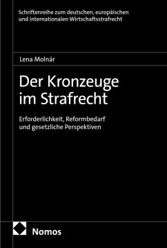 Cover Der Kronzeuge im Strafrecht (eBook, PDF)