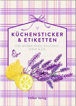 Cover Küchensticker & Etiketten - Lavendel